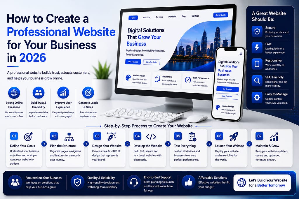 Business Needs a Professional Website